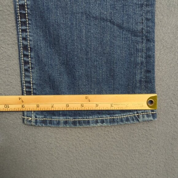 Miss Me Jeans Women's 33 Blue Boot Denim - Picture 9 of 13